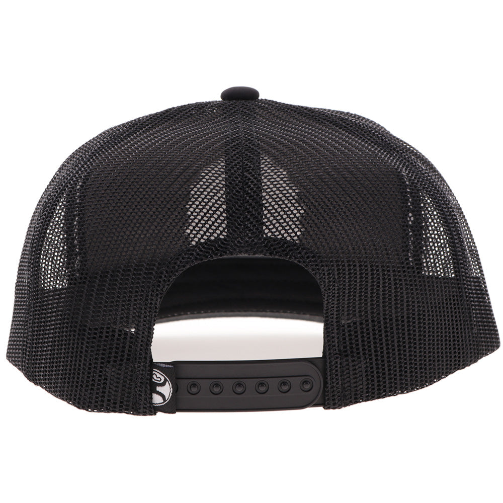 Hooey Spur Trucker Rope Cap - White/Charcoal