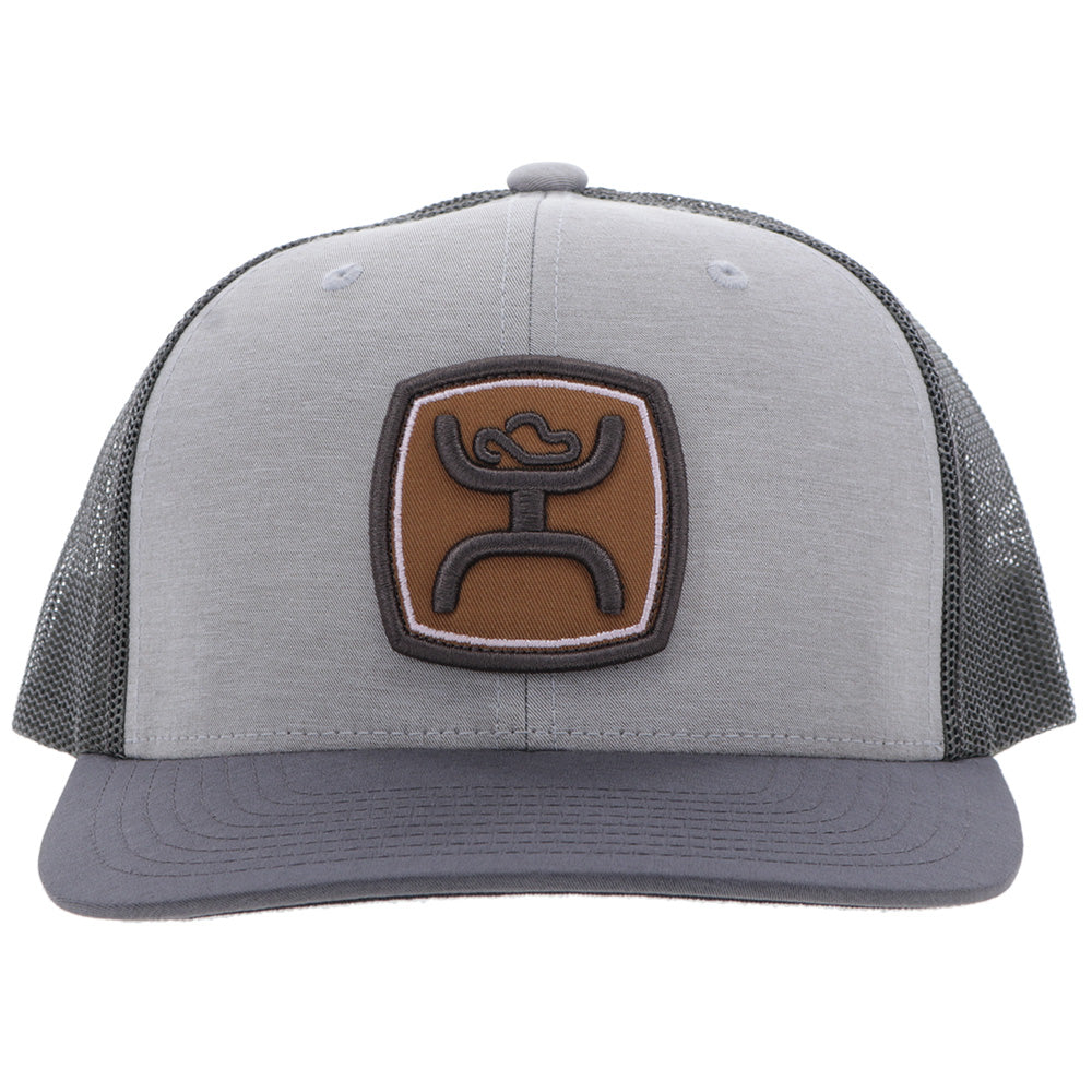 Hooey Zenith Trucker Cap - Light Grey/Grey