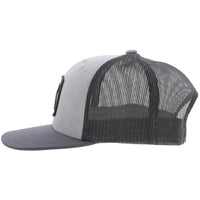 Thumbnail for Hooey Zenith Trucker Cap - Light Grey/Grey