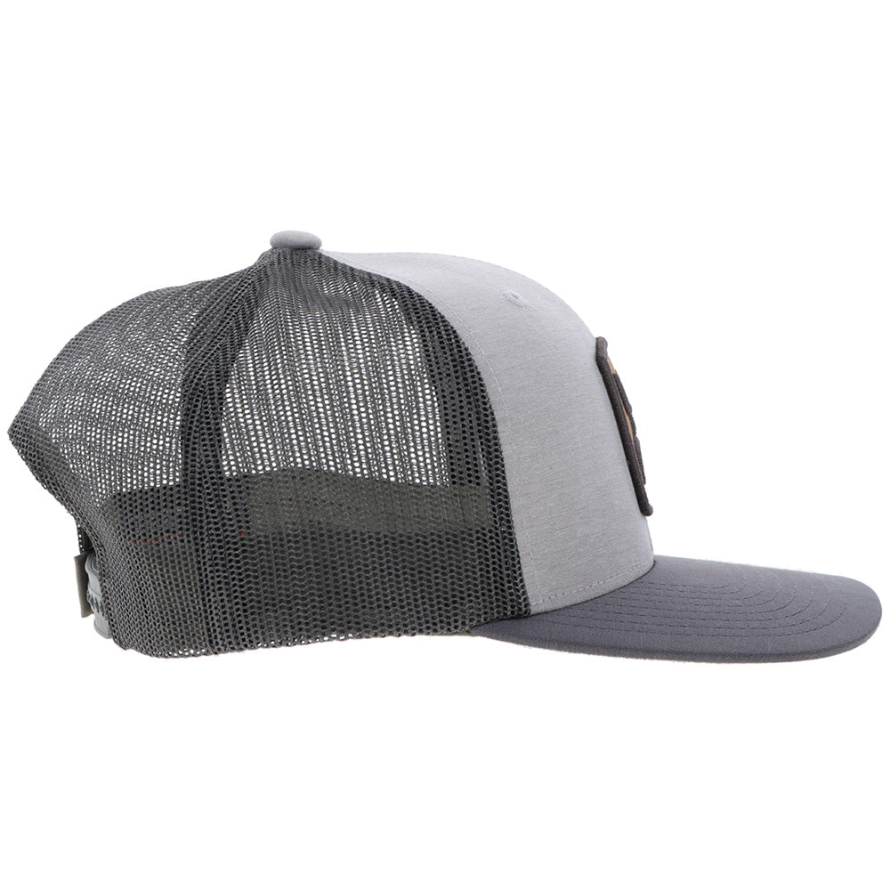 Hooey Zenith Trucker Cap - Light Grey/Grey