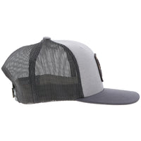 Thumbnail for Hooey Zenith Trucker Cap - Light Grey/Grey