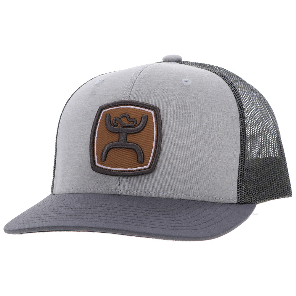 Hooey Zenith Trucker Cap - Light Grey/Grey