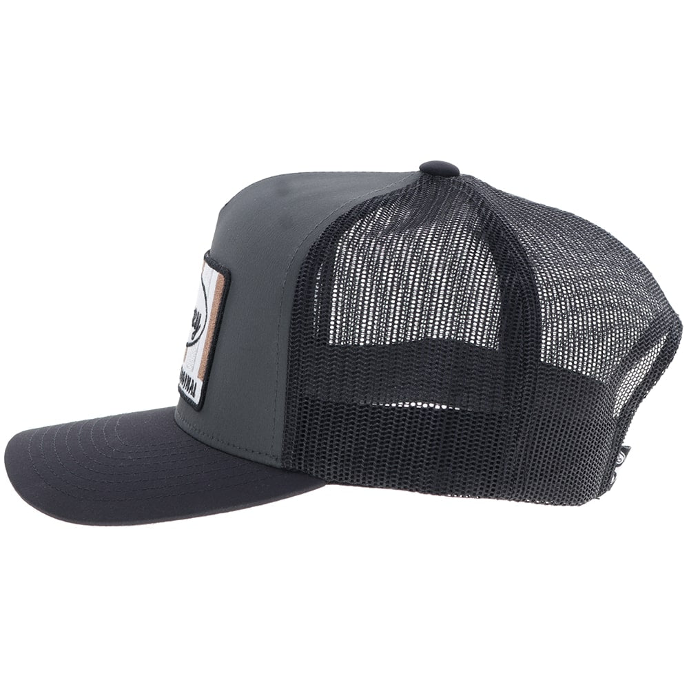 Hooey Sudan Trucker Cap - Charcoal/Black