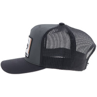 Thumbnail for Hooey Sudan Trucker Cap - Charcoal/Black