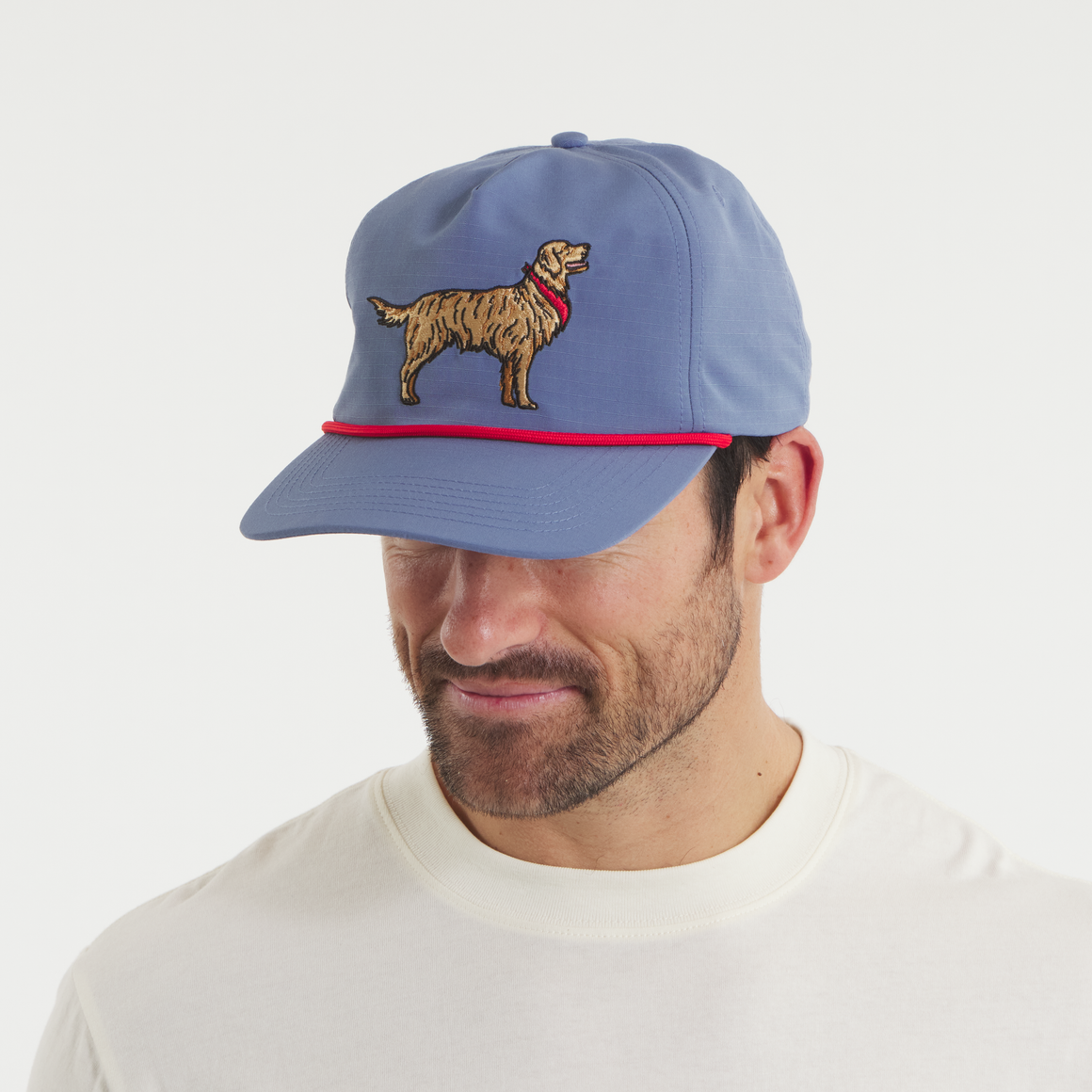 Golden Ensenada Rope Cap - Washed Blue