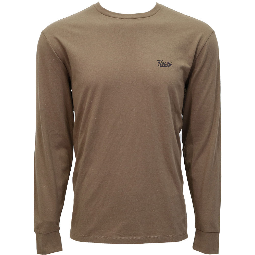 Hooey Knockout LS Tee - Brown