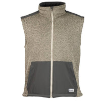 Thumbnail for Hooey Tech Vest - Heathered Light Brown/Charcoal Grey