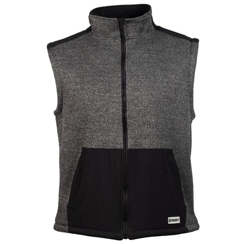 Hooey Tech Vest - Charcoal Grey/Black