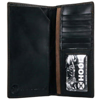 Thumbnail for Hooey Classic Smooth Black Rodeo Checkbook Wallet