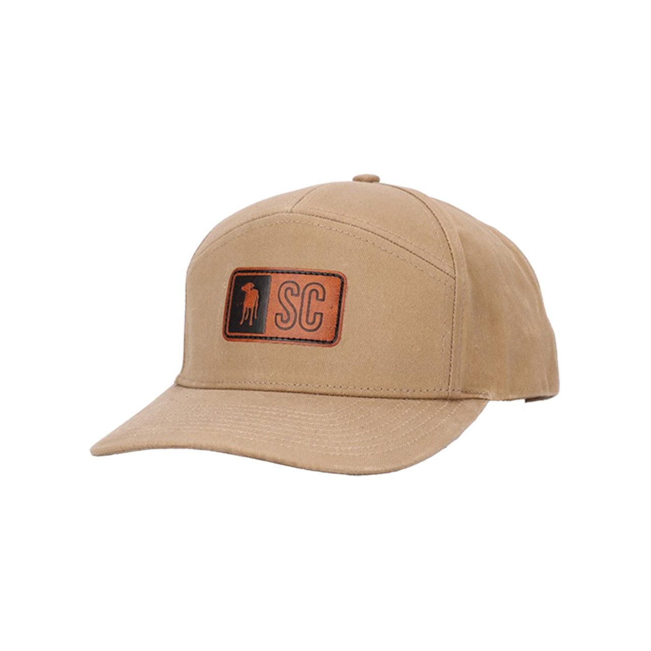 Southern Casanova Sunken Tan 7 Panel Waxed Cap - Tan