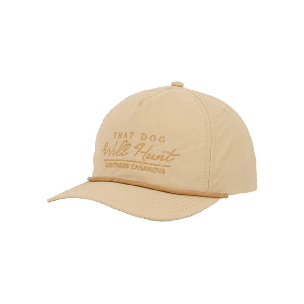 Southern Casanova Golden Bramble Rope Cap - Cream