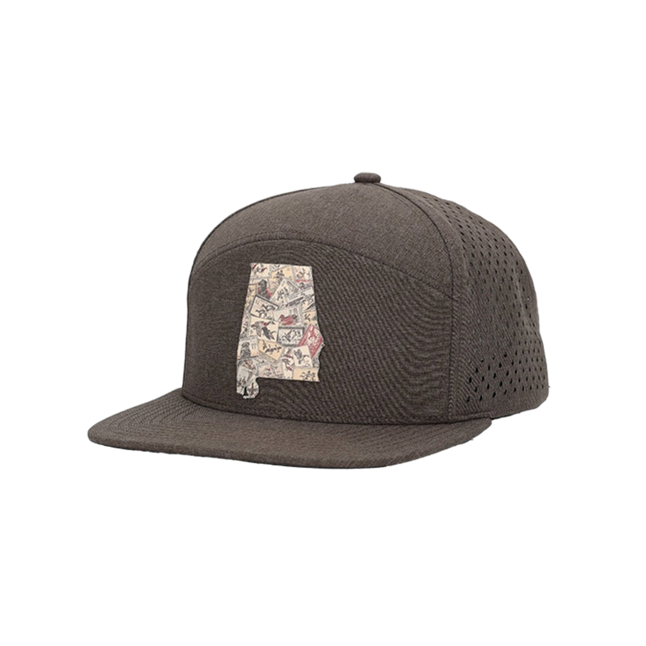 Southern Casanova GA State Stamp Performance Cap - Heather Gray
