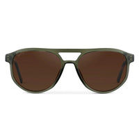 Thumbnail for Hudson Polarized Sunglasses - Tortoise Sage / Brown Lens