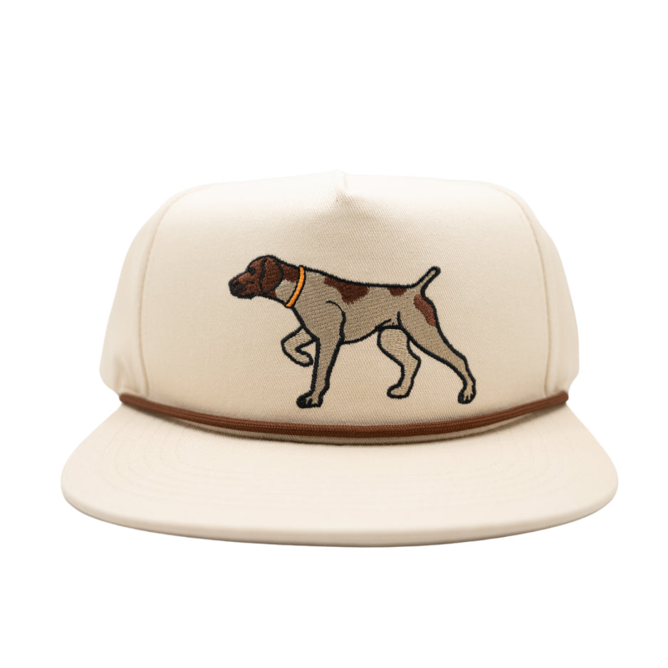 Pointer Cream Rope Hat