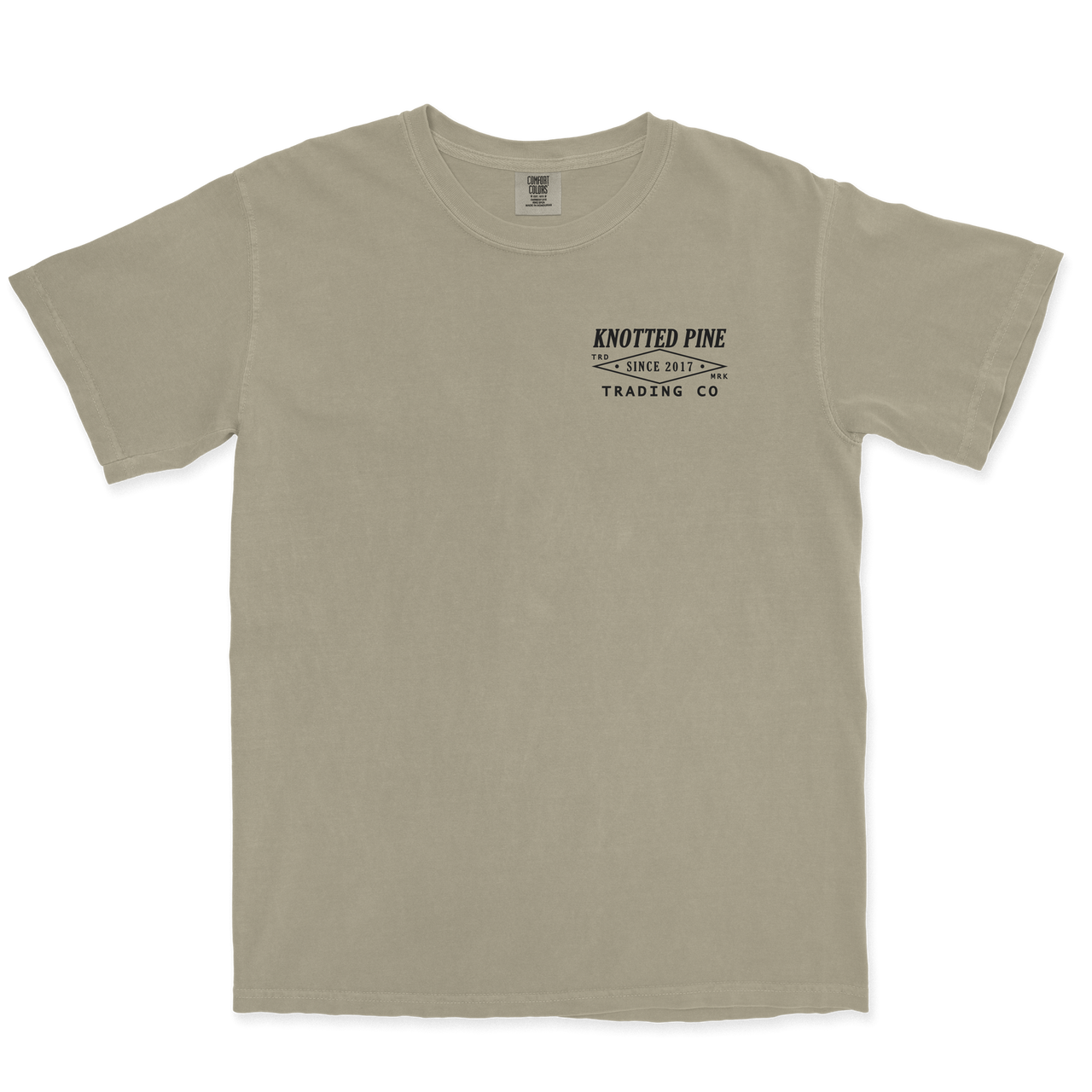 Deer Ad Short Sleeve T-shirt - Sandstone