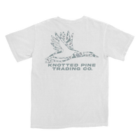 Thumbnail for Snow Camo Logo Short Sleeve T-shirt - White