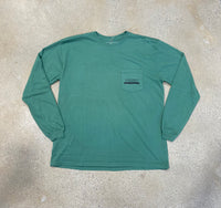 Thumbnail for Hunt Trudge LS Tee - Forest Green