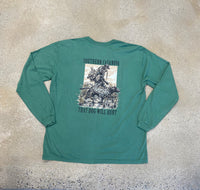 Thumbnail for Hunt Trudge LS Tee - Forest Green