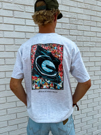 Thumbnail for Sanford Stadium Flag SS Tee - Light Grey