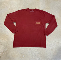 Thumbnail for Camo Shells LS Tee - Brick