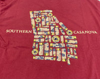 Thumbnail for Camo Shells LS Tee - Brick