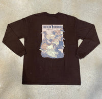 Thumbnail for Vintage Decoys LS Tee - Dark Brown