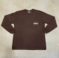Thumbnail for Vintage Decoys LS Tee - Dark Brown