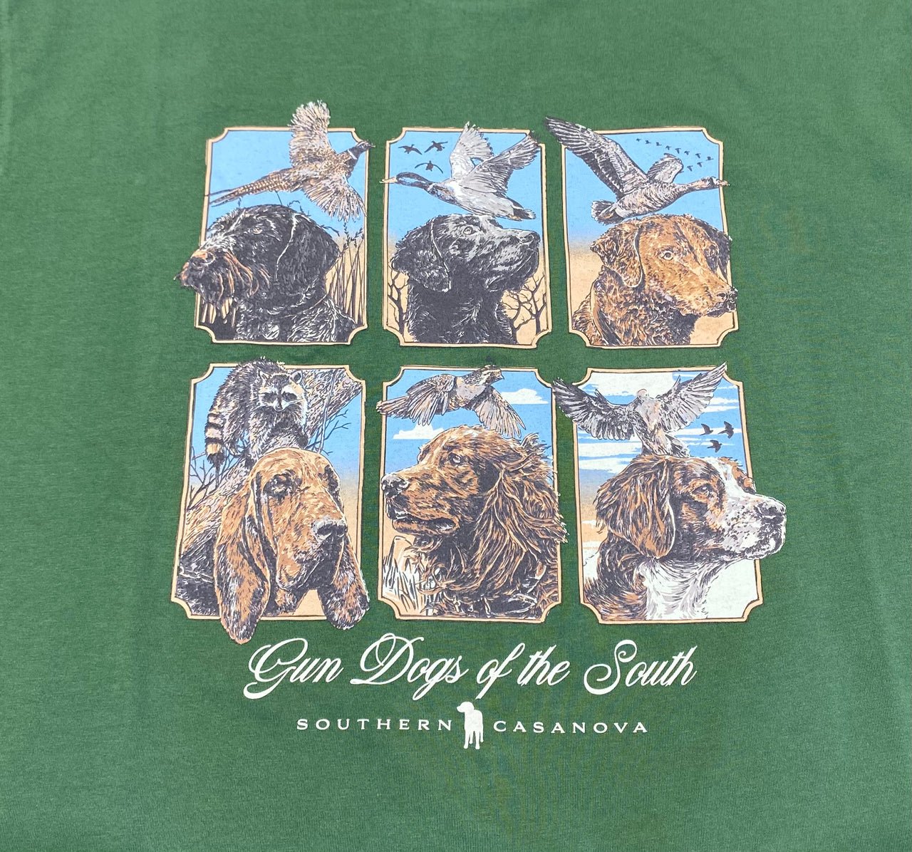 Gun Dogs LS Tee - Forest Green