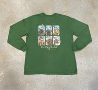 Thumbnail for Gun Dogs LS Tee - Forest Green