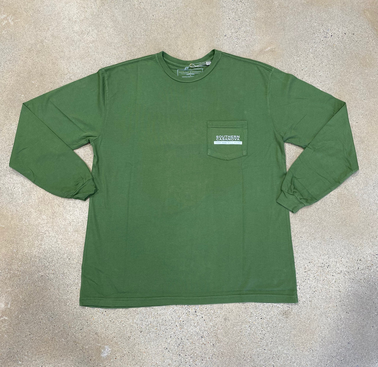 Gun Dogs LS Tee - Forest Green