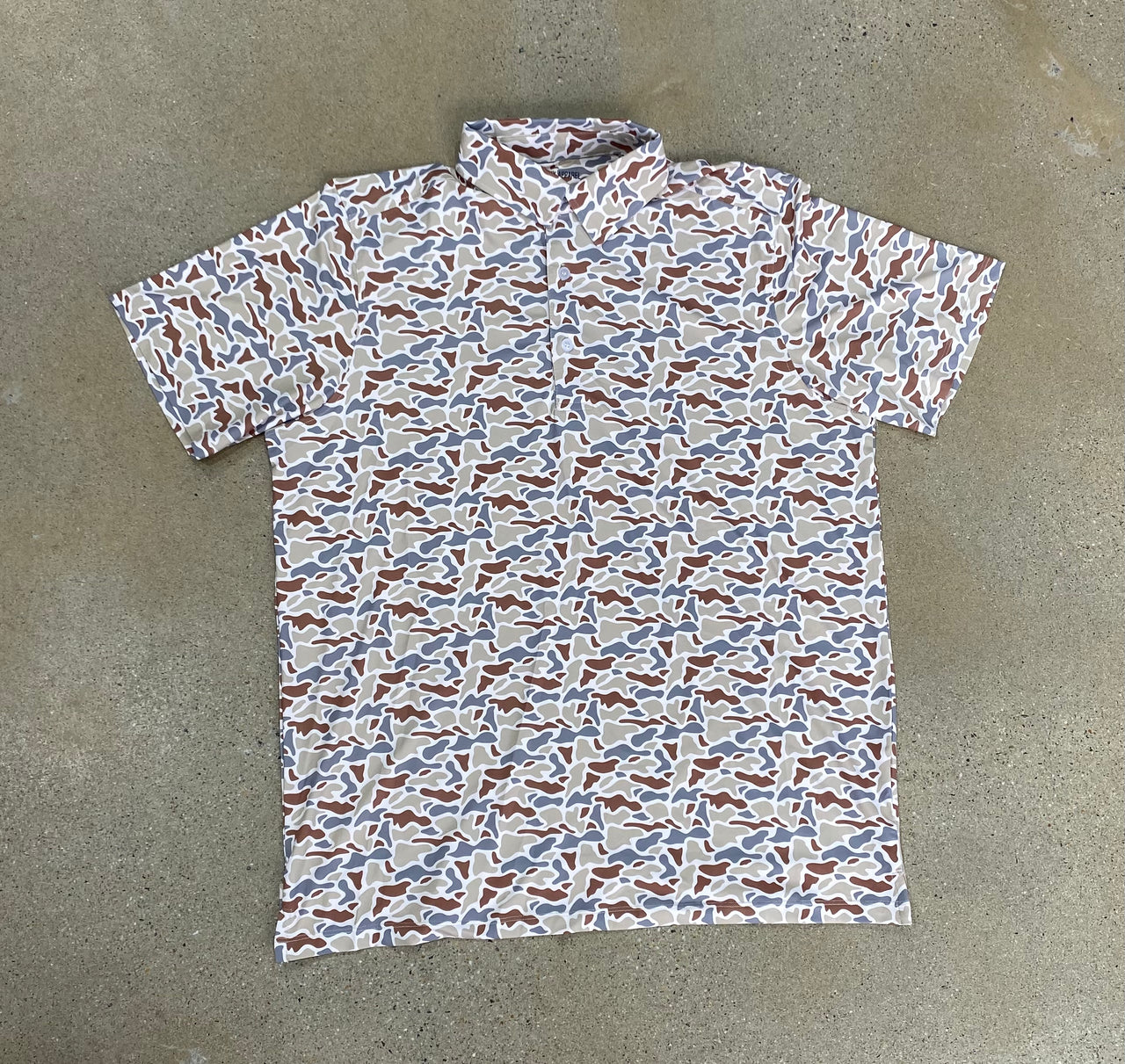 Woodland Camo Performance Polo