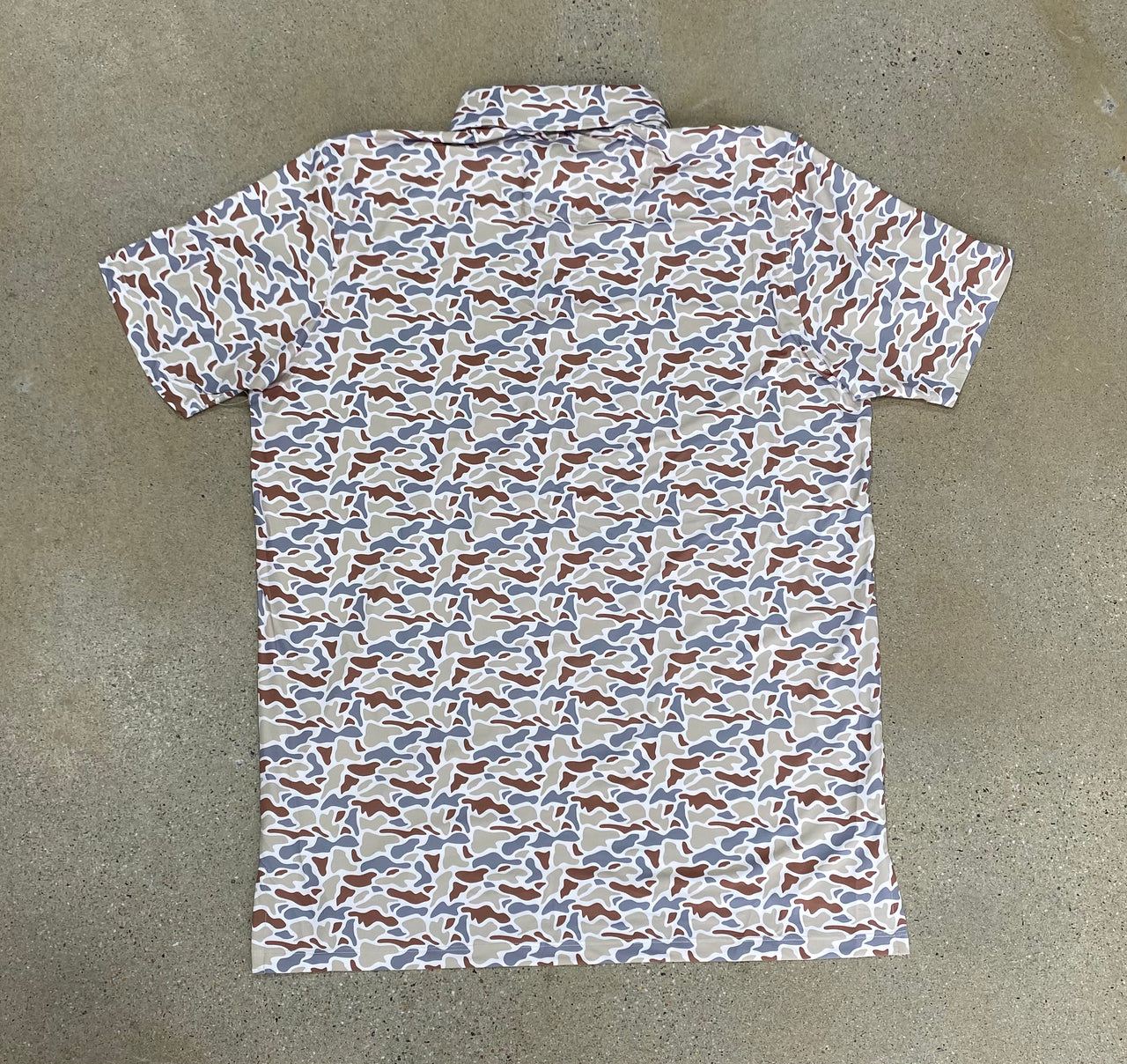 Woodland Camo Performance Polo