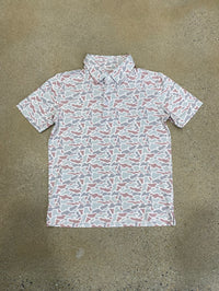 Thumbnail for Youth - Whitetail Camo Performance Polo