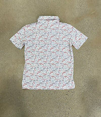 Thumbnail for Youth - Whitetail Camo Performance Polo
