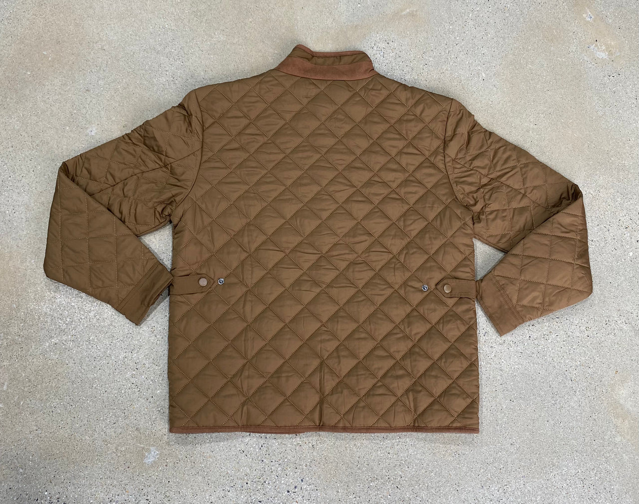 Home Bound Original Quilted Fleece-Lined Button Jacket – Acorn Brown