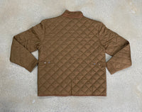 Thumbnail for Home Bound Original Quilted Fleece-Lined Button Jacket – Acorn Brown