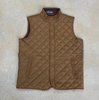 Thumbnail for Home Bound Original Quilted Fleece-Lined Vest – Acorn Brown