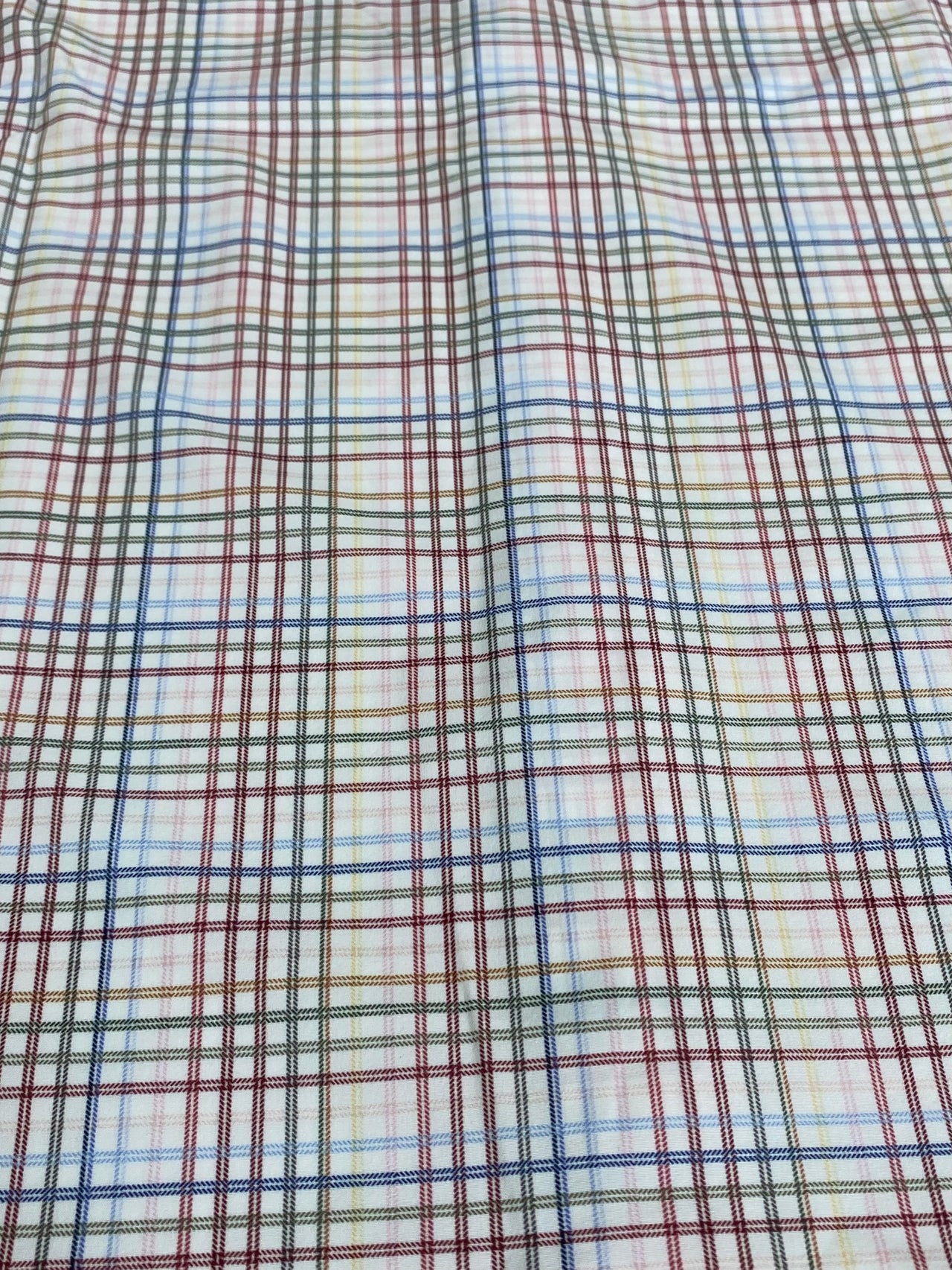 Home Bound Multi Color Checked Performance Button Down