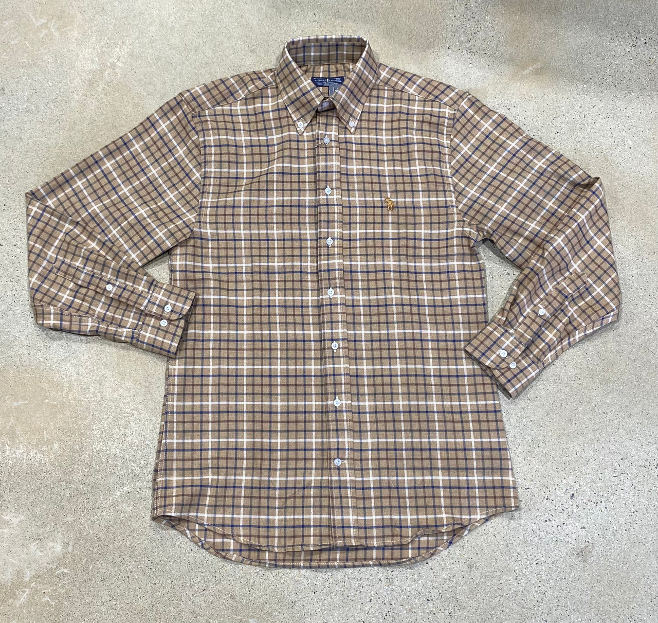 Southern Casanova Long Sleeve Button Down - Bourbon Trail Check