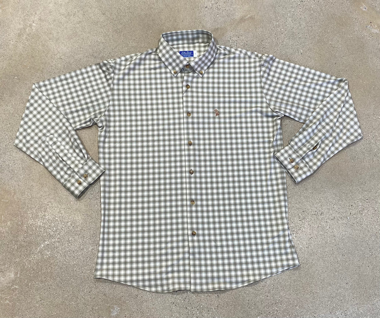 Southern Casanova Performance Long Sleeve Button Down - Low Country