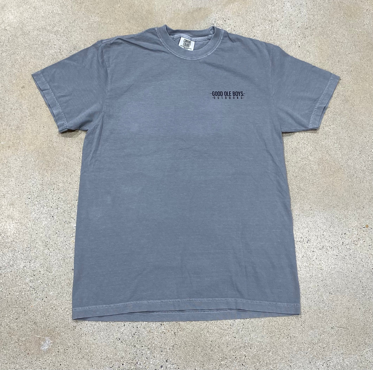 Good Ole Boys Lab Camo Circle SS Tee - Grey