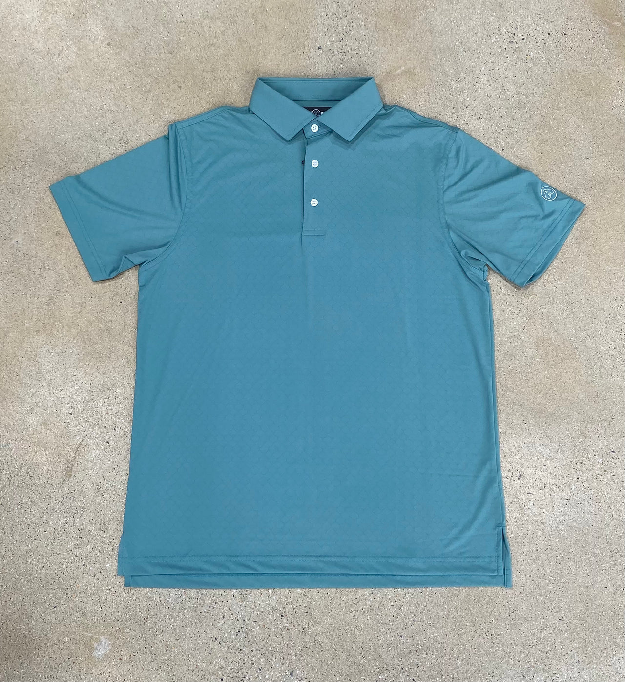 Home Bound Momentum Performance Polo - Teal