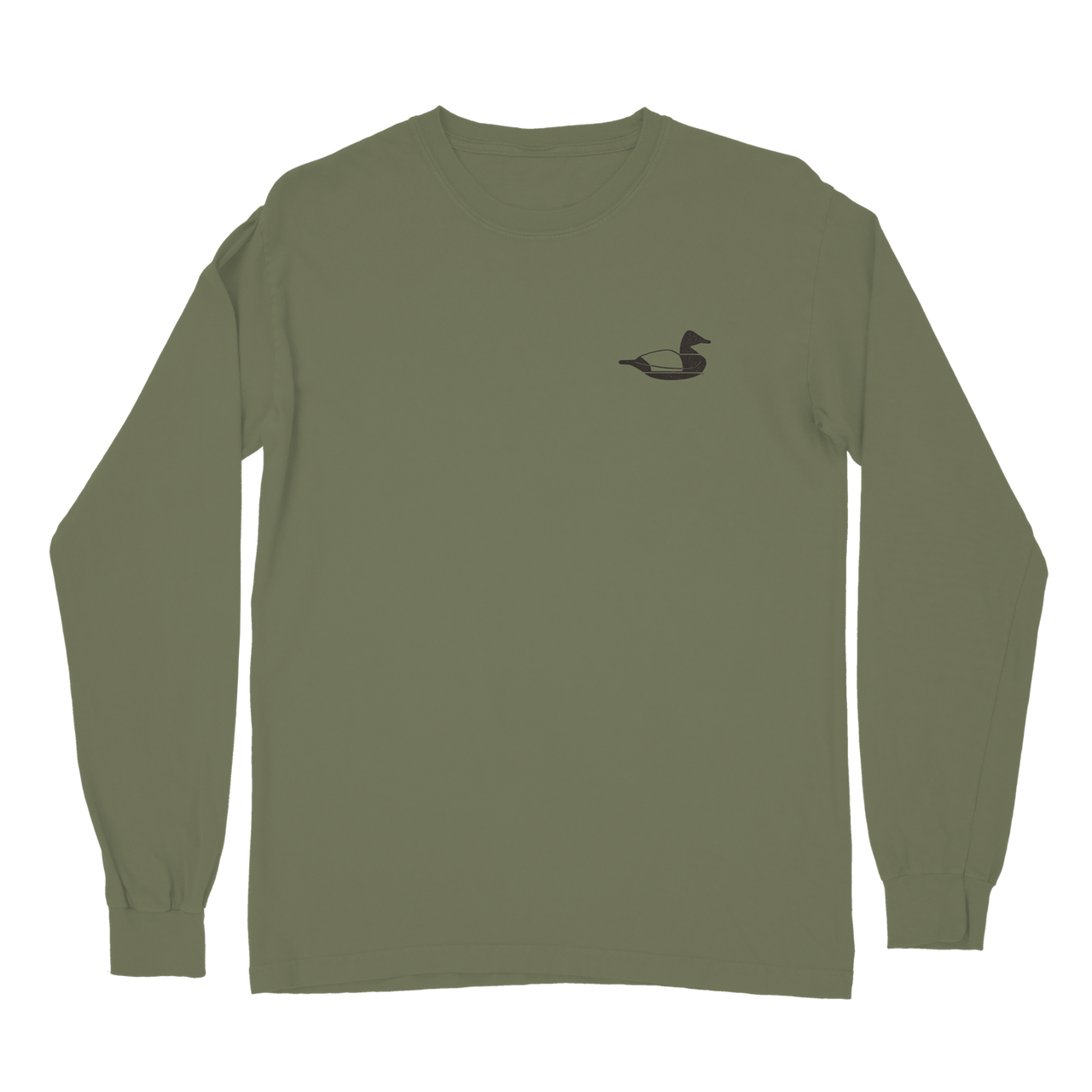 Sporting Journal LS Tee - Military Green