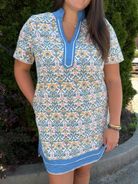 Thumbnail for Mary Square Brenda Short Sleeve Dress – Ashdown Abbey