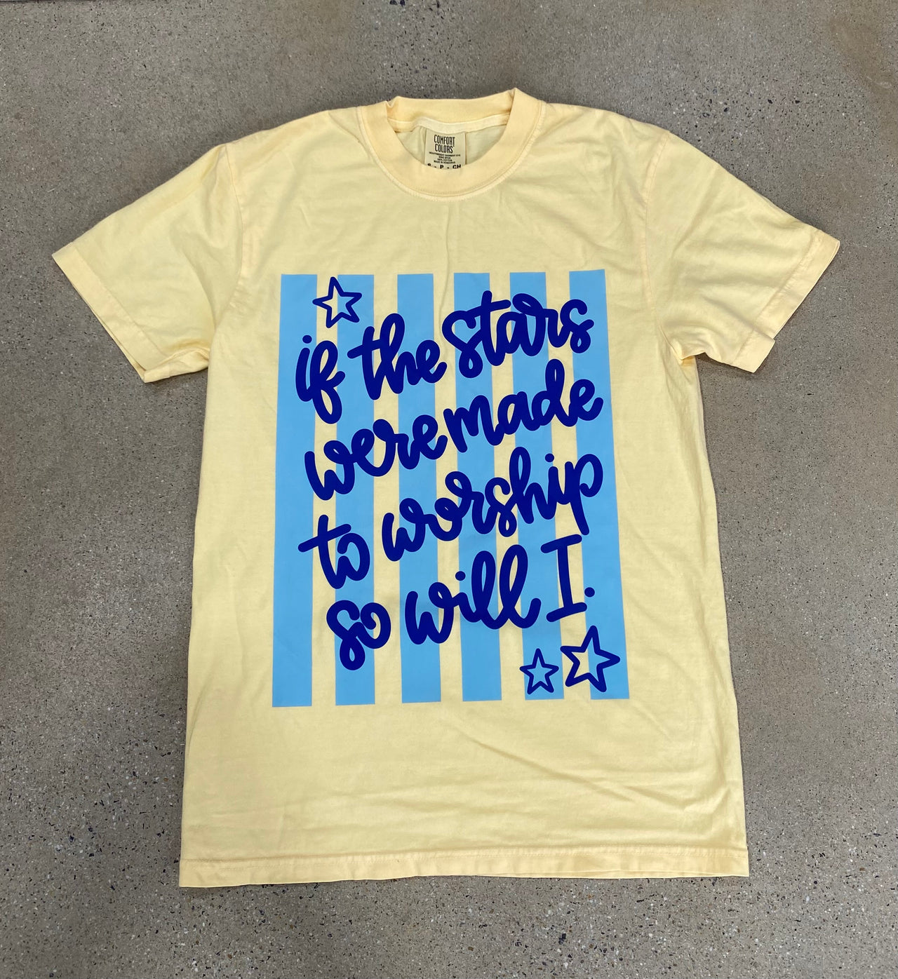 So Will I Worship Graphic Tee – Butter