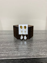 Thumbnail for Baroque Pearl Drop Earrings
