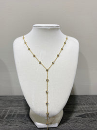 Thumbnail for Bezel Station Y-Drop Necklace