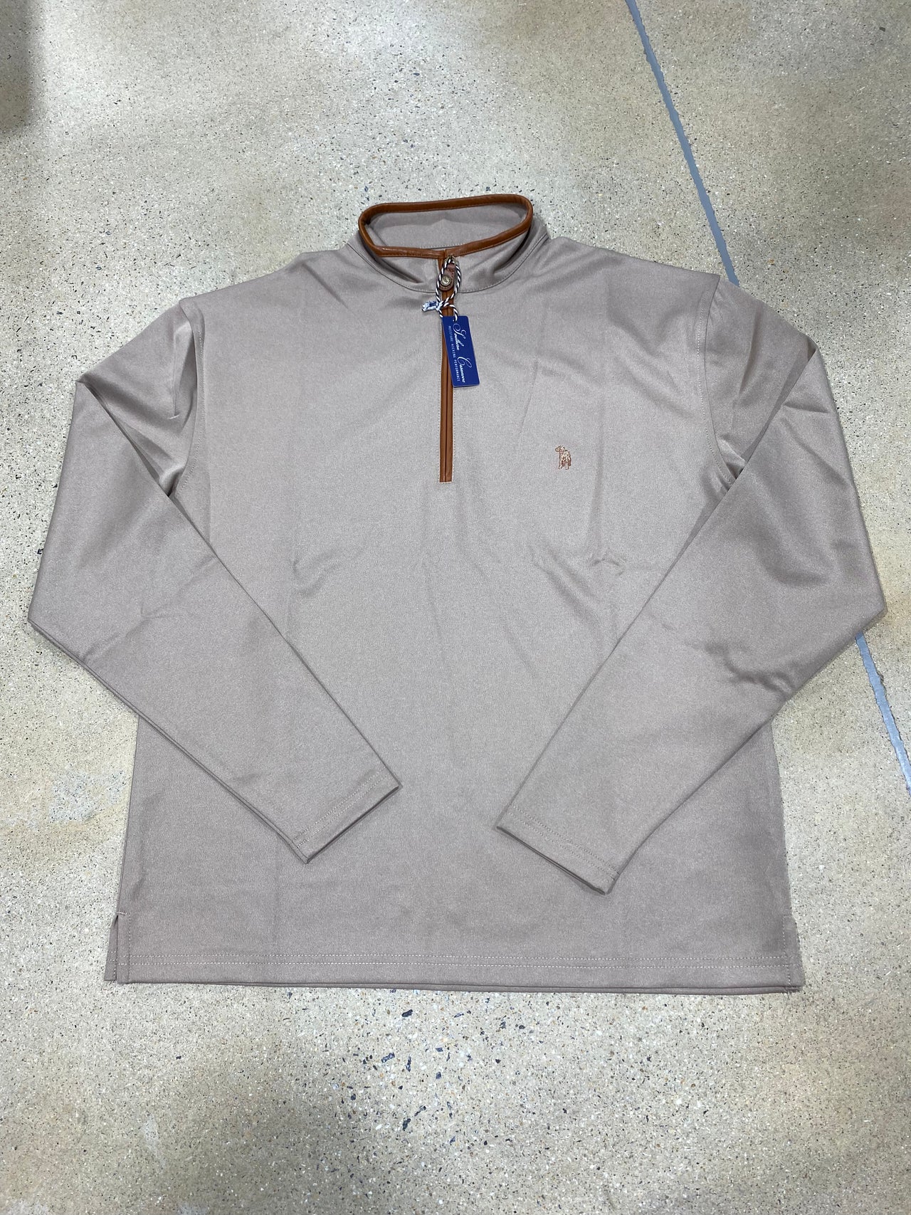 Southern Casanova Performance Quarter Zip - Quail Cover