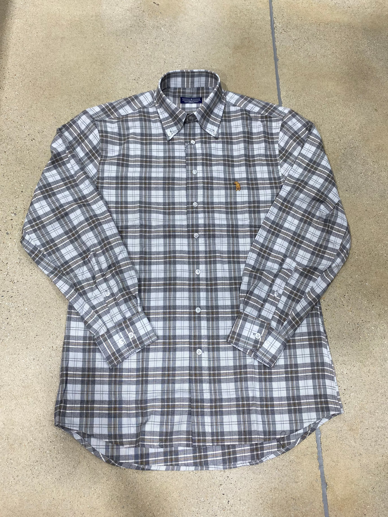 Southern Casanova Floodplain Plaid Button Down Shirt