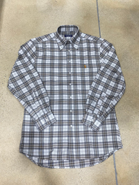 Thumbnail for Southern Casanova Floodplain Plaid Button Down Shirt